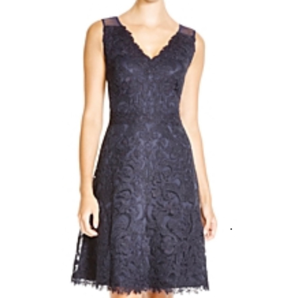 Tadashi Shoji Lace Fit and Flare Dress